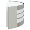 Kültéri Fali Lámpák 2 pcs Ezüst 32 x 10 x 10 cm