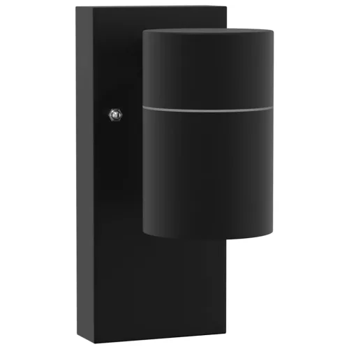 Kültéri Fali Lámpák 2 pcs Fekete 6.5 x 10.5 x 16 cm