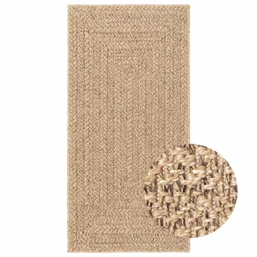 ZIZUR juta hatású beltéri és kültéri szőnyeg 60 x 110 cm