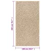 ZIZUR juta hatású beltéri és kültéri szőnyeg 100x200 cm