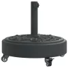 Görgős kerek napernyőtalp rúdhoz Ø38 / 48 mm 27 kg