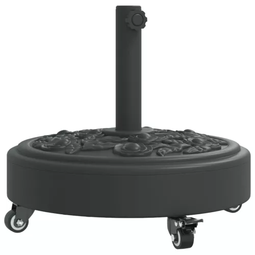Görgős kerek napernyőtalp rúdhoz Ø38 / 48 mm 27 kg