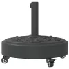 Görgős kerek napernyőtalp rúdhoz Ø38 / 48 mm 27 kg