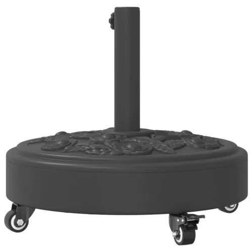 Görgős kerek napernyőtalp rúdhoz Ø38 / 48 mm 27 kg