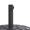 Kerek napernyőtalp rúdhoz Ø38 / 48 mm 25 kg