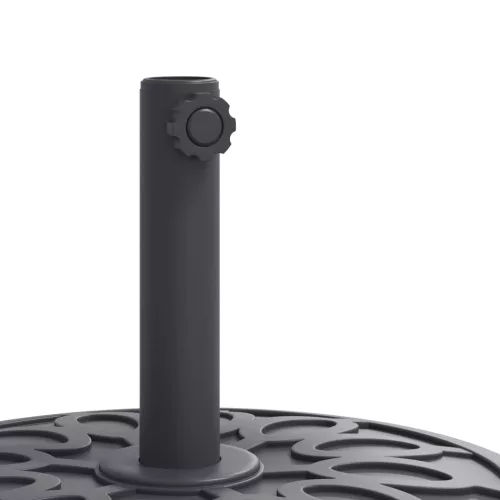 Kerek napernyőtalp rúdhoz Ø38 / 48 mm 25 kg
