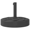 Kerek napernyőtalp rúdhoz Ø38 / 48 mm 25 kg