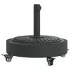 Görgős kerek napernyőtalp rúdhoz Ø38 / 48 mm 27 kg