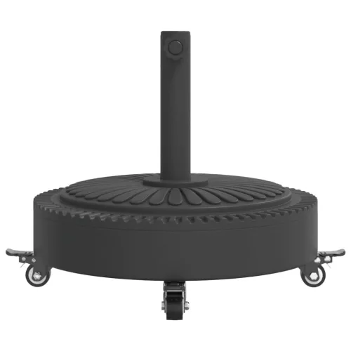 Görgős kerek napernyőtalp rúdhoz Ø38 / 48 mm 27 kg