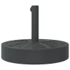 Kerek napernyőtalp rúdhoz Ø38 / 48 mm 25 kg