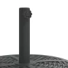 Kerek napernyőtalp rúdhoz Ø38 / 48 mm 25 kg