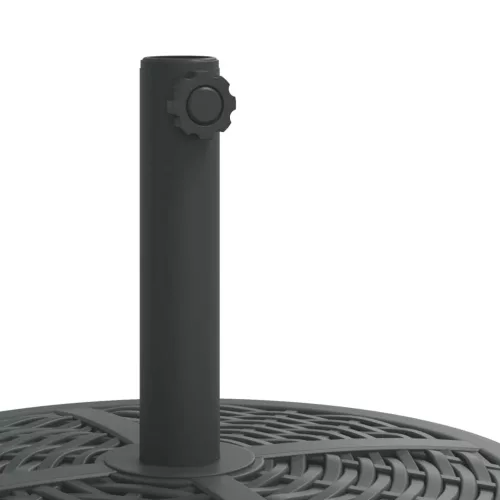 Kerek napernyőtalp rúdhoz Ø38 / 48 mm 25 kg