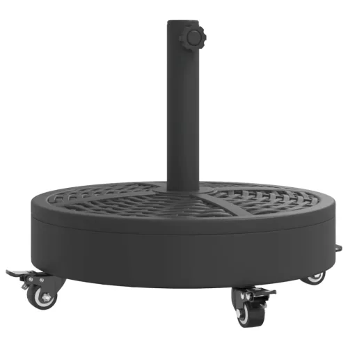 Görgős kerek napernyőtalp rúdhoz Ø38 / 48 mm 27 kg