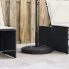 Fogantyús kerek napernyőtalp rúdhoz Ø38 / 48 mm 25 kg