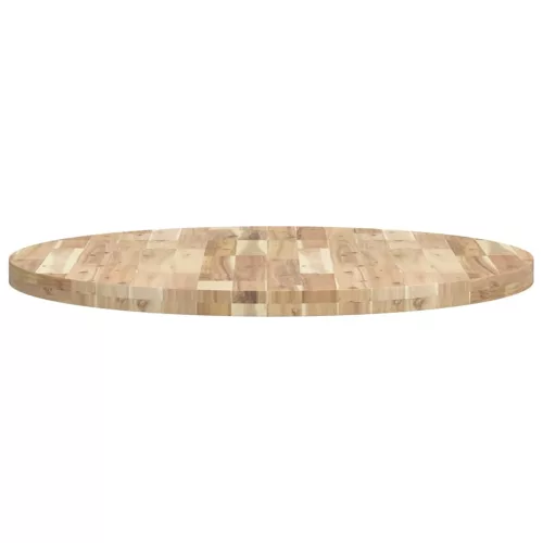 Kerek tömör akácfa asztallap Ø90 x 4 cm