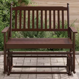 Barna tömör nyárfa hintapad 118 x 70 x 104,5 cm
