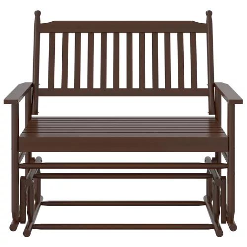 Barna tömör nyárfa hintapad 118 x 70 x 104,5 cm