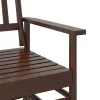 Barna tömör nyárfa hintapad 118 x 70 x 104,5 cm