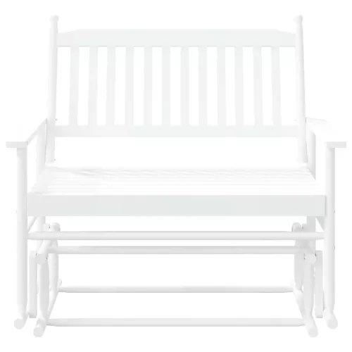 Fehér tömör nyárfa hintapad 118 x 70 x 104,5 cm