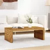 Tömör tíkfa dohányzóasztal 110x60x38