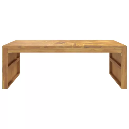 Tömör tíkfa dohányzóasztal 110x60x38
