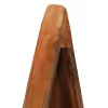 Tömör újrahasznosított fa csónakszekrény 39 x 27 x 127 cm