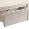Fehér tömör mangófa tálalóasztal 110 x 35 x 75 cm