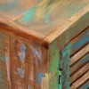 Tömör újrahasznosított fa TV-szekrény 110 x 30 x 40 cm
