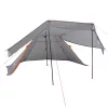5 személyes szürke vízálló tipi kempingsátor