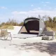 2 személyes szürke vízálló strandsátor