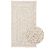ZIZUR krém juta hatású beltéri és kültéri szőnyeg 60x110cm