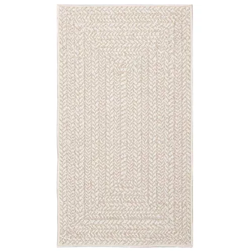 ZIZUR krém juta hatású beltéri és kültéri szőnyeg 60x110cm