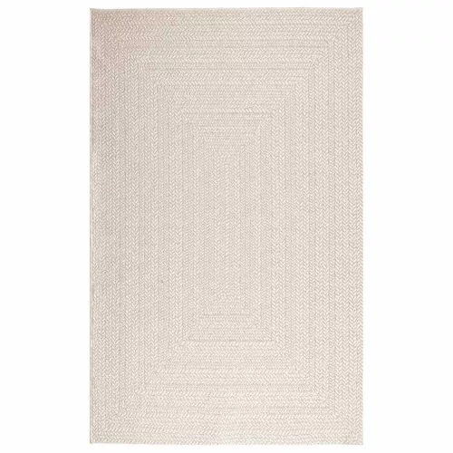 ZIZUR krém juta hatású beltéri és kültéri szőnyeg 160x230 cm