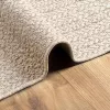 ZIZUR krém juta hatású beltéri és kültéri szőnyeg 200x200 cm