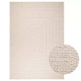   ZIZUR krém juta hatású beltéri és kültéri szőnyeg 200x290 cm