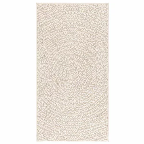 ZIZUR krém juta hatású beltéri és kültéri szőnyeg 60x110cm