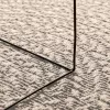 ZIZUR krém juta hatású beltéri és kültéri szőnyeg 200x290 cm