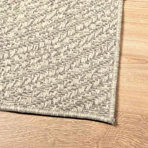ZIZUR krém juta hatású beltéri és kültéri szőnyeg 200x290 cm