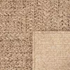 ZIZUR bézs juta hatású beltéri és kültéri szőnyeg 60 x 110 cm