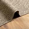 ZIZUR bézs juta hatású beltéri és kültéri szőnyeg 60 x 110 cm