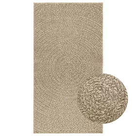   ZIZUR bézs juta hatású beltéri és kültéri szőnyeg 80 x 150 cm
