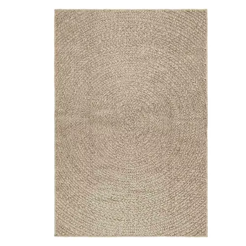 ZIZUR bézs juta hatású beltéri és kültéri szőnyeg 120 x 170 cm