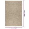 ZIZUR bézs juta hatású beltéri és kültéri szőnyeg 120 x 170 cm