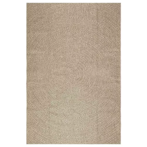 ZIZUR bézs juta hatású beltéri és kültéri szőnyeg 160 x 230 cm