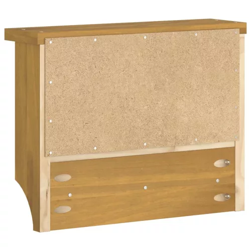 SANDNES tömör fenyőfa falra szerelt kabátállvány 45x12x35 cm