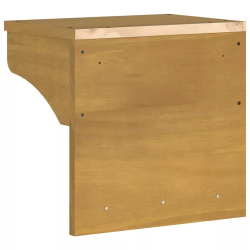 SANDNES tömör fenyőfa falra szerelt kabátállvány 43x30x42 cm