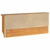SANDNES tömör fenyőfa falra szerelt kabátállvány 87x12x35 cm