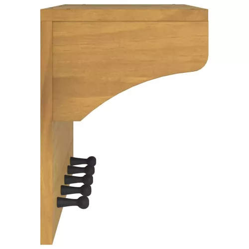 SANDNES tömör fenyőfa falra szerelt kabátállvány 87x30x42 cm