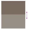 Redőny Blackout 125x150cm Szövet szélessége 121,6 cm poliészter