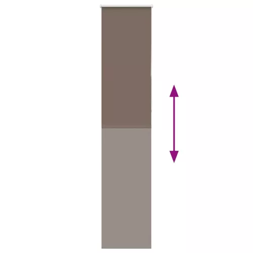 Redőny Blackout 50x210 cm szövetszélesség 45,7 cm poliészter